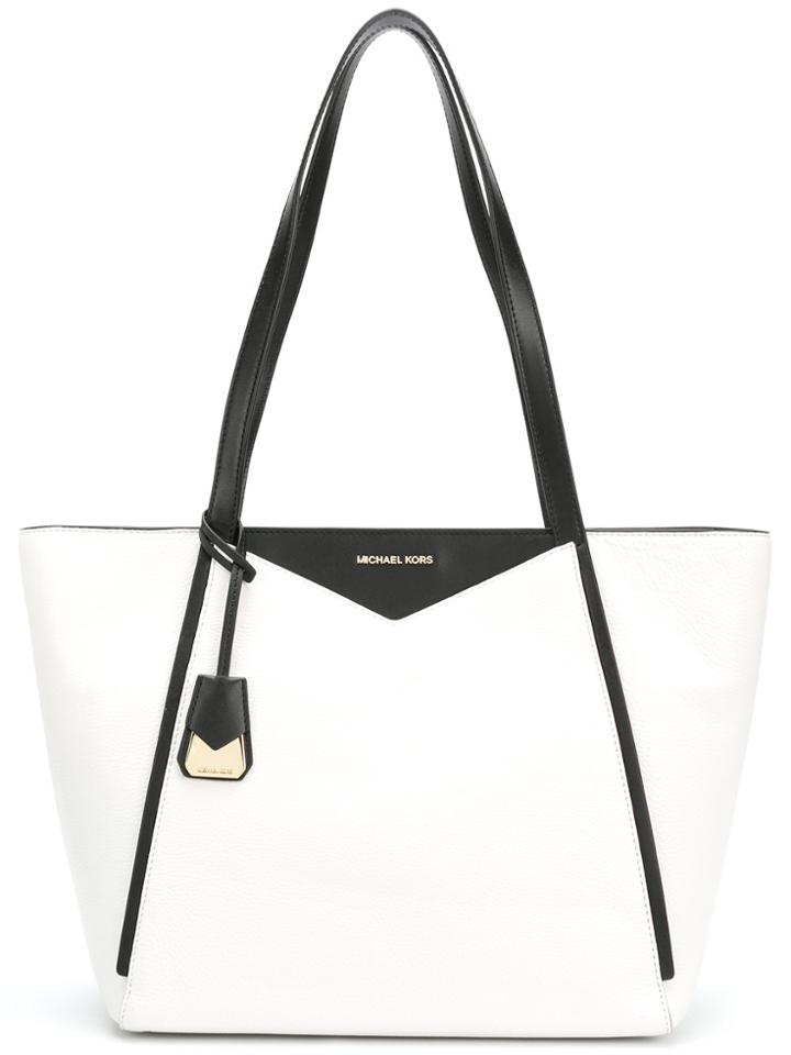 Michael Michael Kors Whitney Large Tote - White