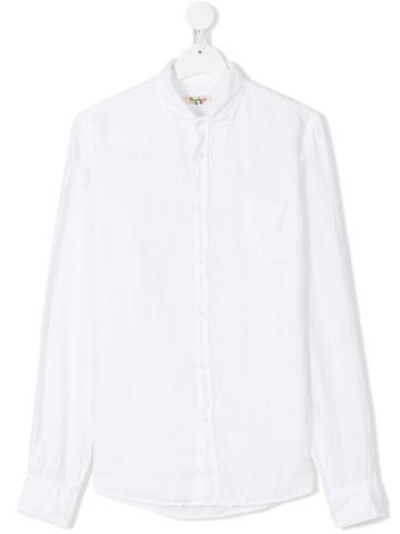 Nupkeet Teen Long Sleeve Shirt - White