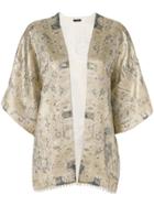 Etro Patterned Lightweight Jacket - Nude & Neutrals