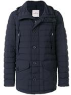 Moncler Button-down Padded Jacket - Blue