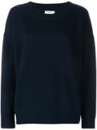 Frame Denim Navy Blue Cashmere Le Boy Sweater
