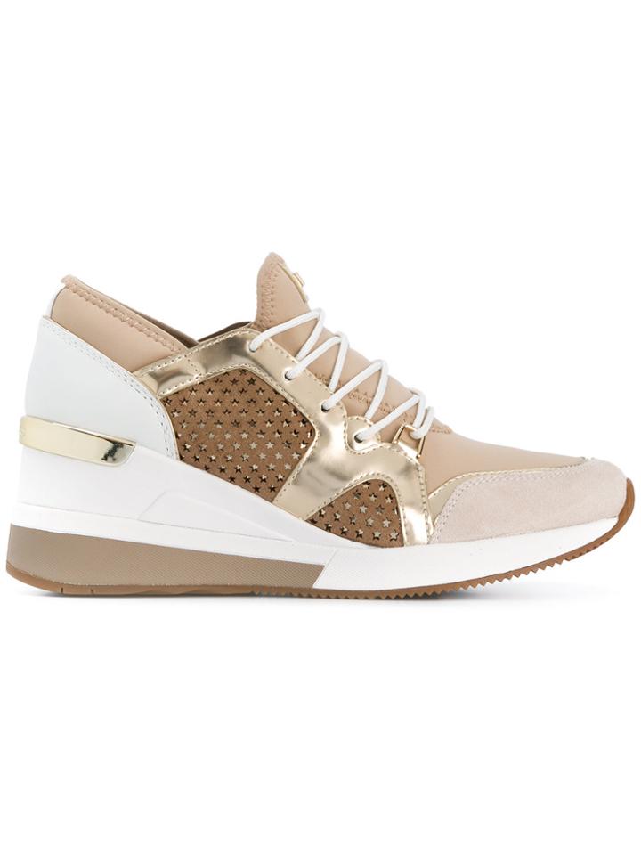 Michael Michael Kors Metallic Trim Sneakers