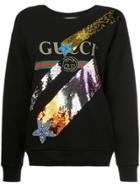 Gucci Sequinned Sweatshirt - Black