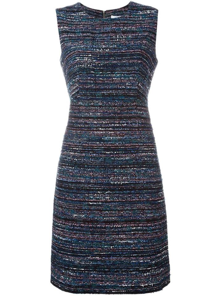 Diane Von Furstenberg 'carrie' Dress, Women's, Size: 4, Blue, Cotton/polyamide/polyester/viscose