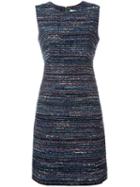 Diane Von Furstenberg 'carrie' Dress, Women's, Size: 4, Blue, Cotton/polyamide/polyester/viscose