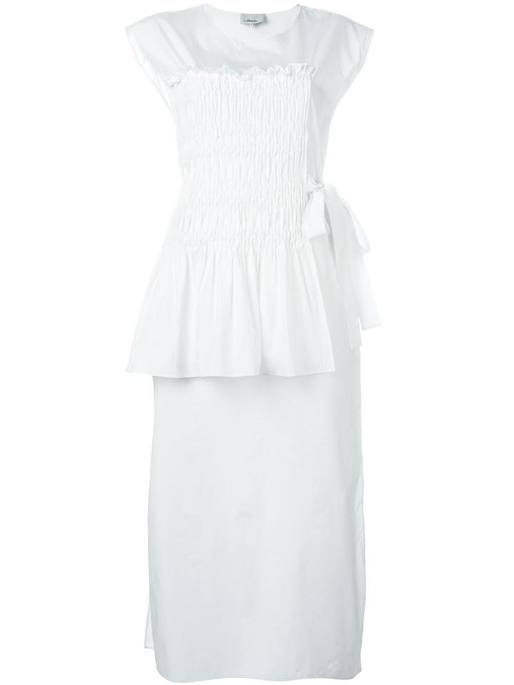 3.1 Phillip Lim Layered Ruched Dress