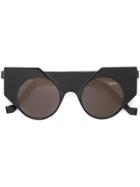 Vava Cat Eye Sunglasses - Black