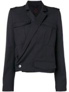 A.f.vandevorst Violate Jacket - Black