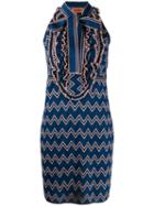 Missoni Zig Zag Print Dress - Blue