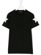 John Richmond Kids Star Logo T-shirt - Black