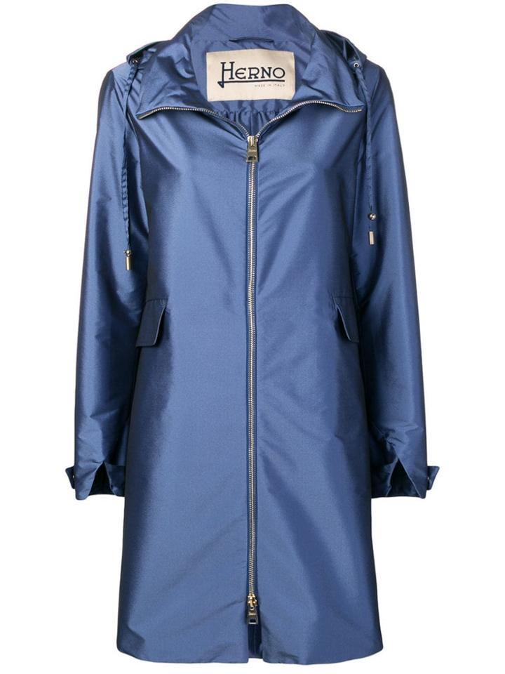Herno Raincoat - Blue