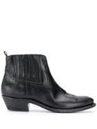 Golden Goose Slip On Ankle Boots - Black