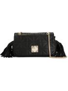Sonia Rykiel - Tassel Quilted Shoulder Bag - Women - Leather/metal - One Size, Black, Leather/metal