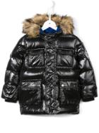 Diesel Kids Hooded Padded Jacket, Boy's, Size: 7 Yrs, Black