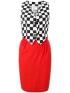 Moschino Pre-owned Sleeveless Waistcoat Dress - Black