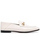 Gucci Cream Brixton Loafers - Nude & Neutrals