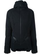 Y-3 Padded Hooded Jacket, Women's, Size: Large, Black, Polyester/spandex/elastane/feather Down