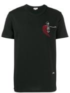 Alexander Mcqueen Mini Skeleton Print T-shirt - Black
