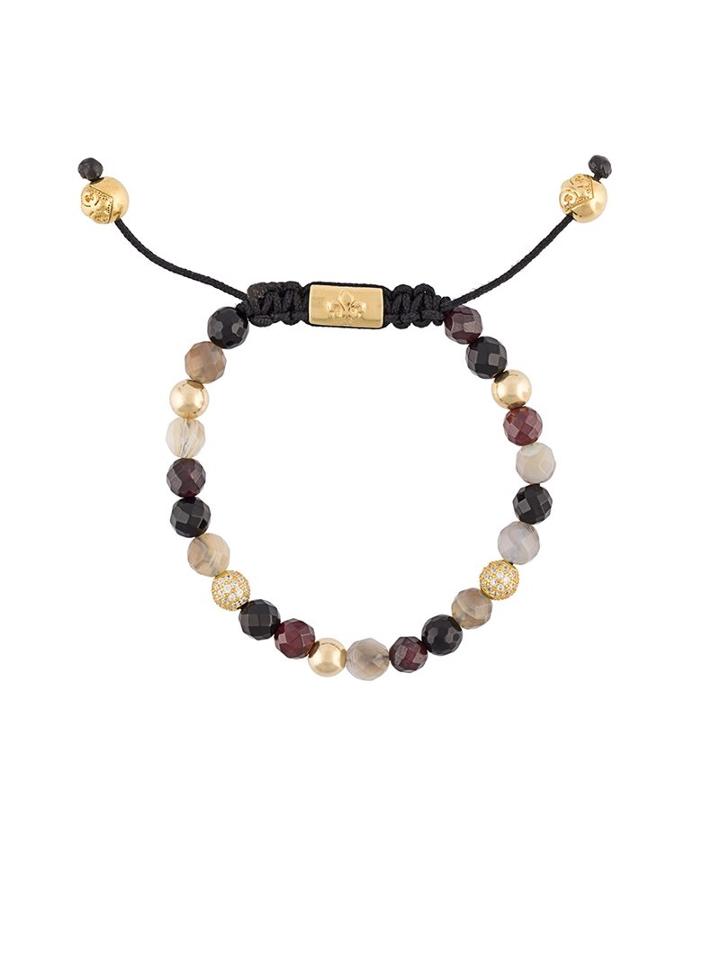 Nialaya Jewelry Beaded Bracelet, Women's, Size: Small, Black