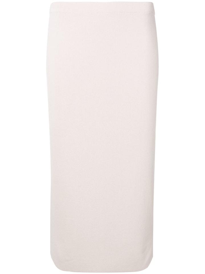 D.exterior Fitted Midi Skirt - Neutrals