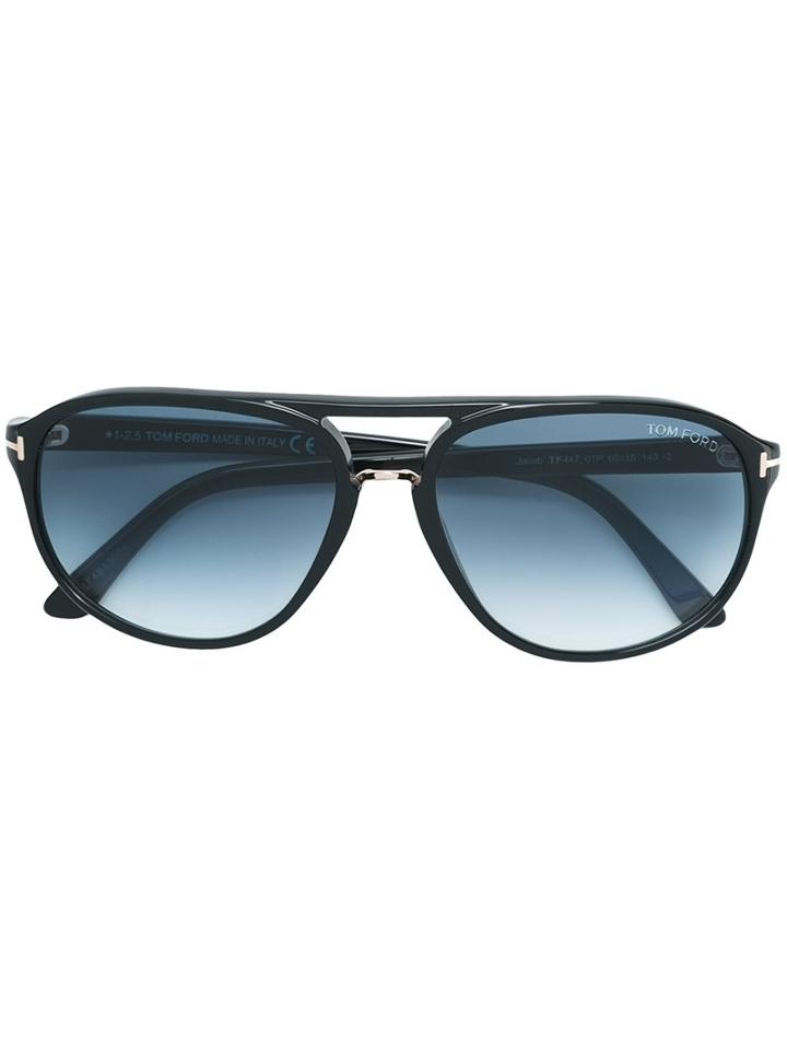 Tom Ford Eyewear - 'jacob' Sunglasses - Men - Acetate - One Size, Black, Acetate