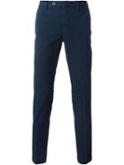 Pt01 Slim Chino Trousers, Men's, Size: 58, Blue, Cotton/spandex/elastane