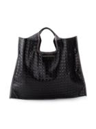 Xaa Textured Shoulder Bag, Women's, Black
