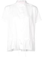 Y's Drawstring Waist Shirt - White