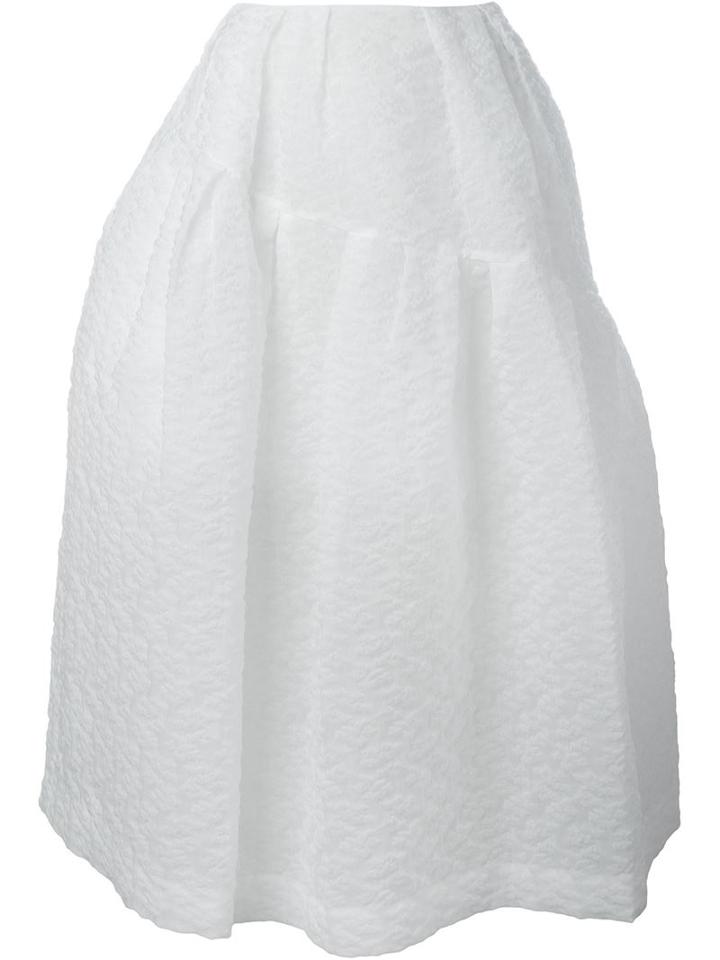 Simone Rocha Cloqué Full Midi Skirt