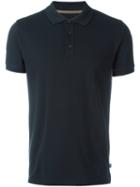 Armani Collezioni Plain Polo Shirt, Size: Xl, Blue, Cotton/spandex/elastane