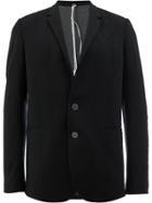 Label Under Construction Distressed Detail Blazer - Black