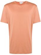 Sunspel Classic Crewneck T-shirt - Yellow & Orange