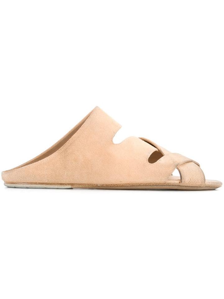 Marsèll Arsella Flat Sandals - Neutrals