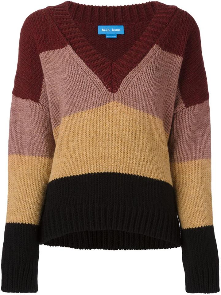 Mih Jeans 'hughes' Jumper, Women's, Size: Small, Red, Acrylic/wool/alpaca