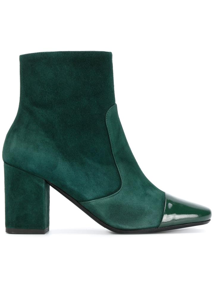 Société Anonyme Patent Toe Boots - Green