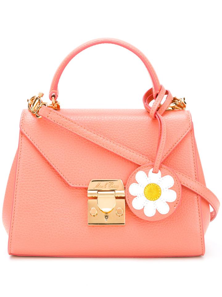Mark Cross Daisy Tag Padlock Bag - Yellow & Orange