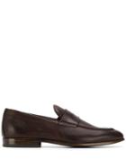 Dell'oglio Perforated Loafers - Brown