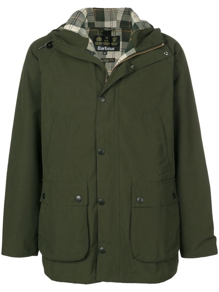 Barbour Sl Beadle Hooded Casual Jacket - Green