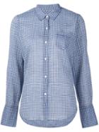 Nili Lotan Chest Pocket Checked Shirt