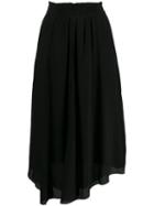 Isabel Marant Étoile Asymmetric Midi Skirt - Black