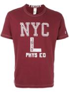 Champion 'nyc' T-shirt, Men's, Size: Large, Red, Cotton