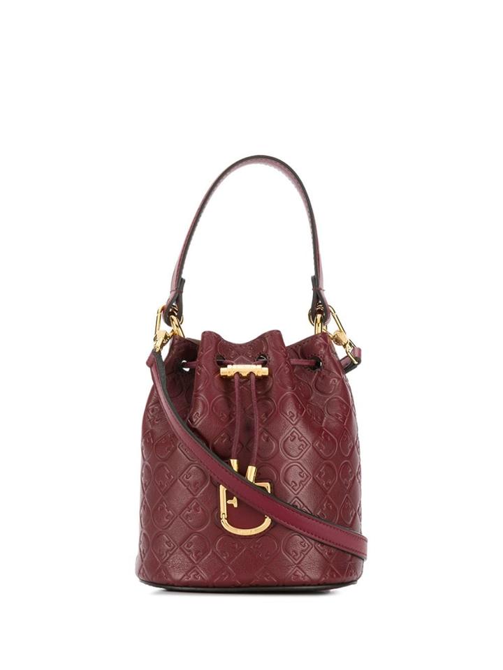 Furla Corona Drawstring Bucket-bag - Red