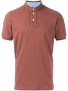 Brunello Cucinelli Classic Polo Shirt, Men's, Size: L, Red, Cotton
