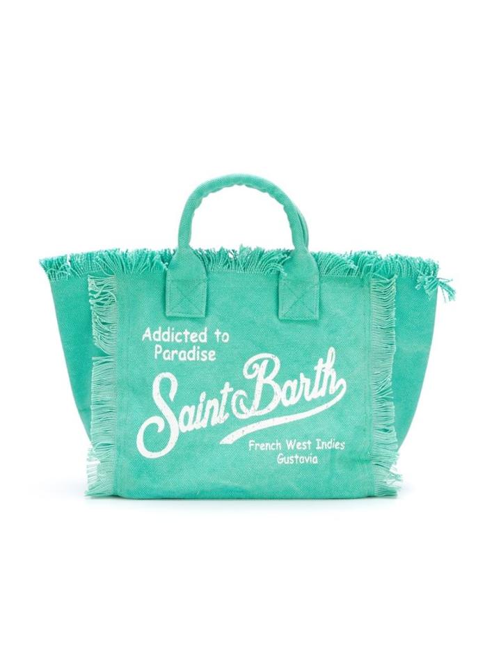 Mc2 Saint Barth Kids Vanity Beach Bag, Girl's, Green