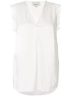 3.1 Phillip Lim Lace Trim Vest - White