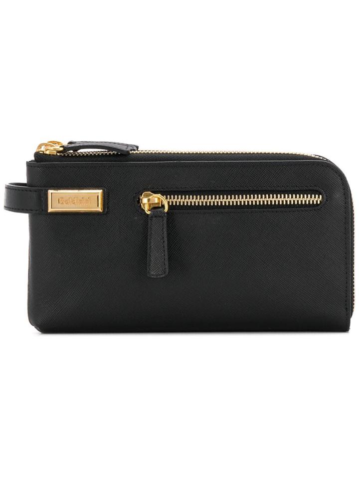 Baldinini Multiple Compartments Clutch - Black
