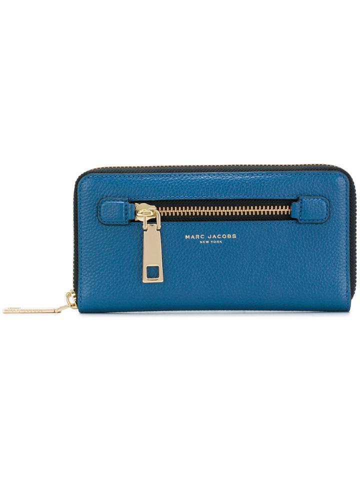 Marc Jacobs Gotham Standard Continental Wallet - Blue