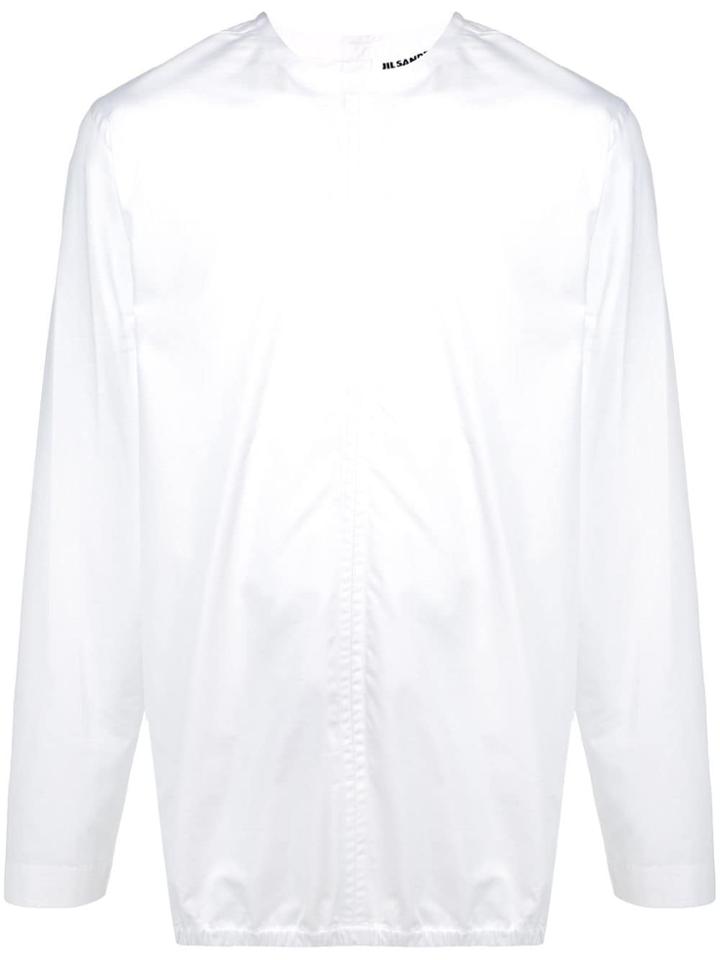 Jil Sander Round Neck Shirt - White