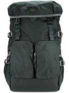 Makavelic Sierra Superiority Double Belt Backpack - Grey
