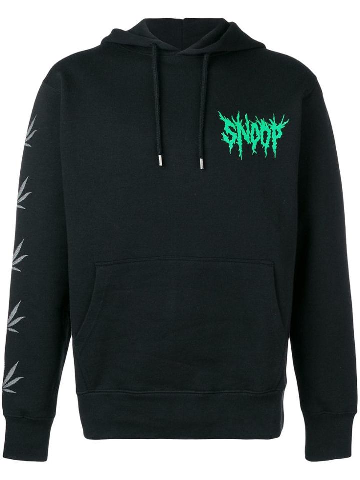 Sss World Corp Skull Hoodie - Black